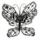 thumbnail image 1 of Broche Pin Diamante Hueco Mariposa Patrón Solapa Pin Escudo Insignias Fiesta Ramillete AccesoriosNegro, 1 of 5
