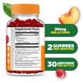 thumbnail image 2 of Lifeable Melatonin 20mg - Great Tasting Natural Flavor Gummy Supplement - Gluten Free Vegetarian GMO-Free Chewable - for Help Falling Asleep and Staying Sleep - for Adults, Man, Women - 60 Gummies, 2 of 9