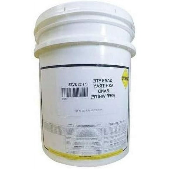 Ash Tray Sand, 50 lb., White