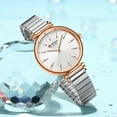 thumbnail image 2 of Curren Watches 2020 Charming Women's Quartz Wristwatches With Rhinestones Stainless Steel Clock Relojes Para Mujer - Quartz Wristwatches, 2 of 6
