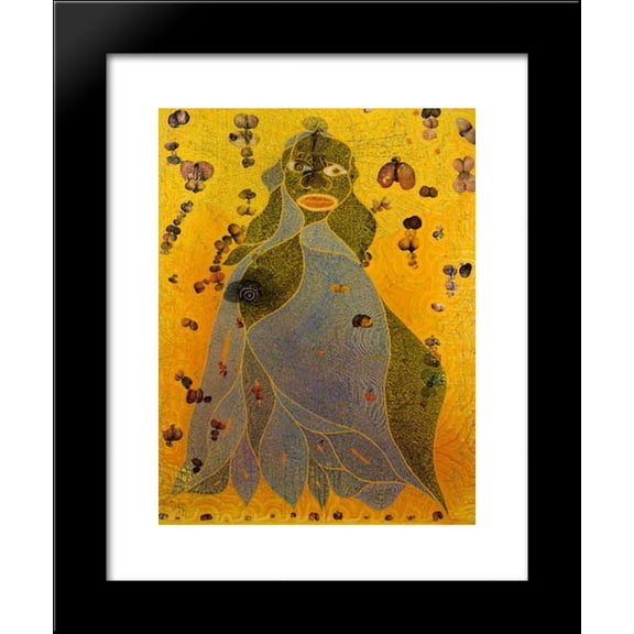 The Holy Virgin Mary 20x24 Framed Art Print by Ofili, Chris