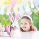 thumbnail image 5 of Muñeco de conejito de Pascua Hesroicy, adorable, súper suave, que no se decolora, color vibrante, bigotes largos, tela decorativa, estilo conejito de Pascua, enano sin rostro, juguete de peluche,, 5 of 8