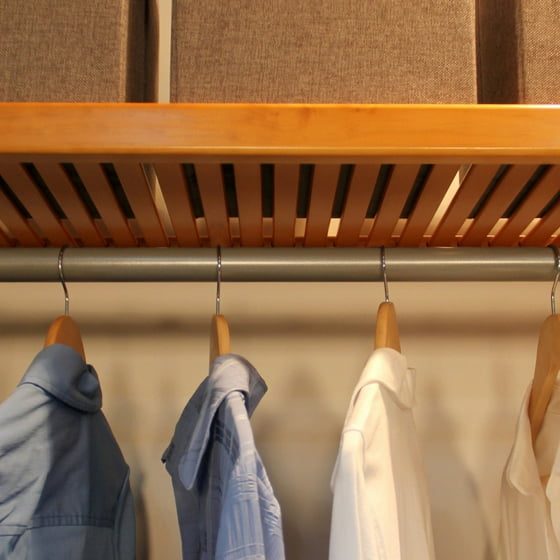 Deluxe Closet System Door And Drawer Kit Honey Maple Com