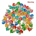 thumbnail image 3 of 50 Pieces Cartoon Buttons Colorful Small Handmade Crafts Cartoon Mixed 2-holes Sewing Accessory Clothes Button Headwear Handicrafts Jackets, 3 of 9