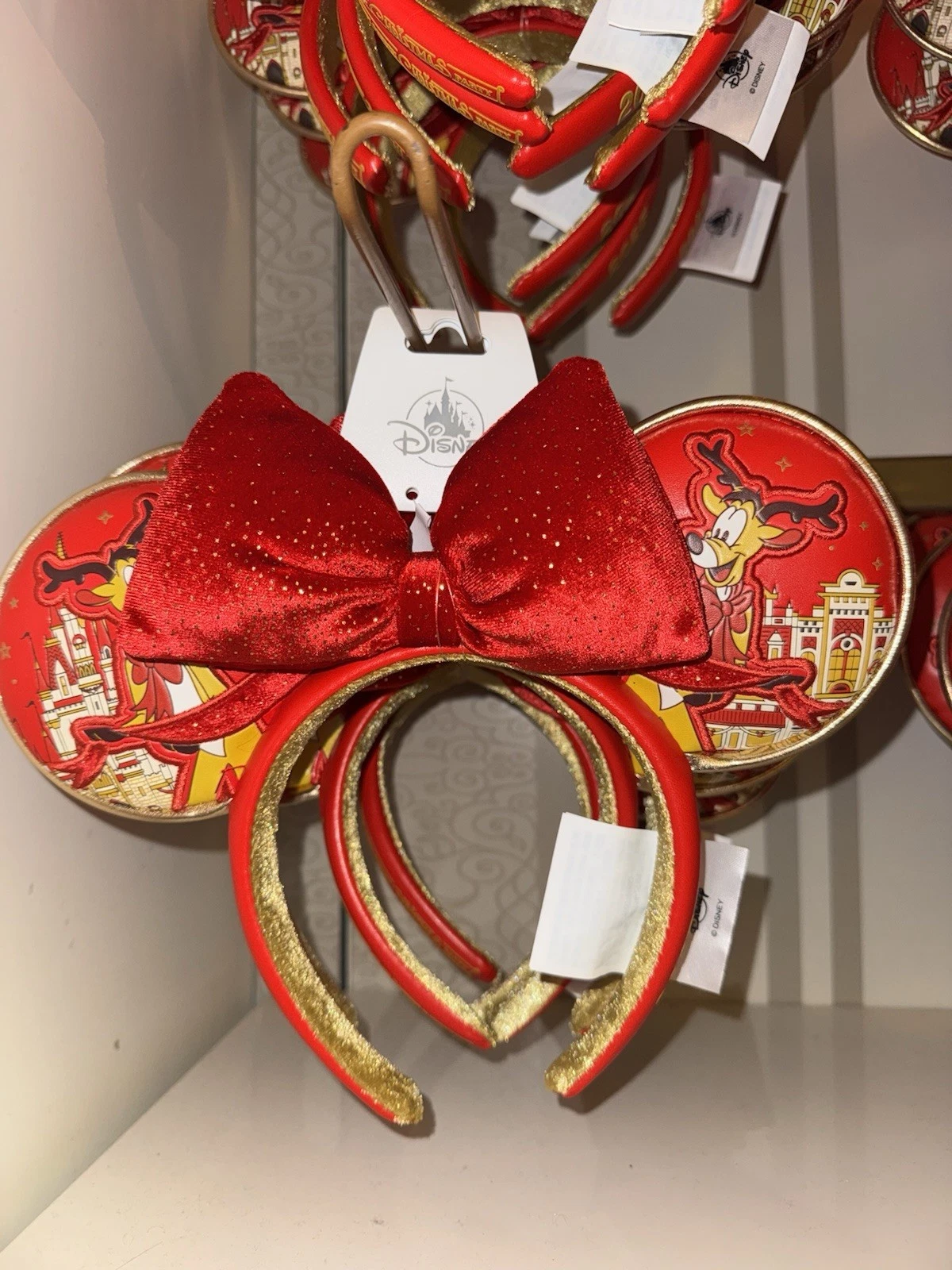 Disney 50th Mickey Attraction Cinderella Castle Fireworks Ear  display picture 1