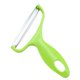 thumbnail image 1 of Pelado De Verduras: Pelador De Verduras Portátil De Acero Inoxidable Con Diseño De Orificio Para Colgar, Cocina Casera De Fácil Limpieza(Verde), 1 of 12