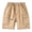 ZA-Khaki, variant on Karoyedx Toddler Boys Clothes Kids Cargo Shorts for Boys Elastic Waistband with Drawstring with Double Pockets Navy Size,12-13 Years
