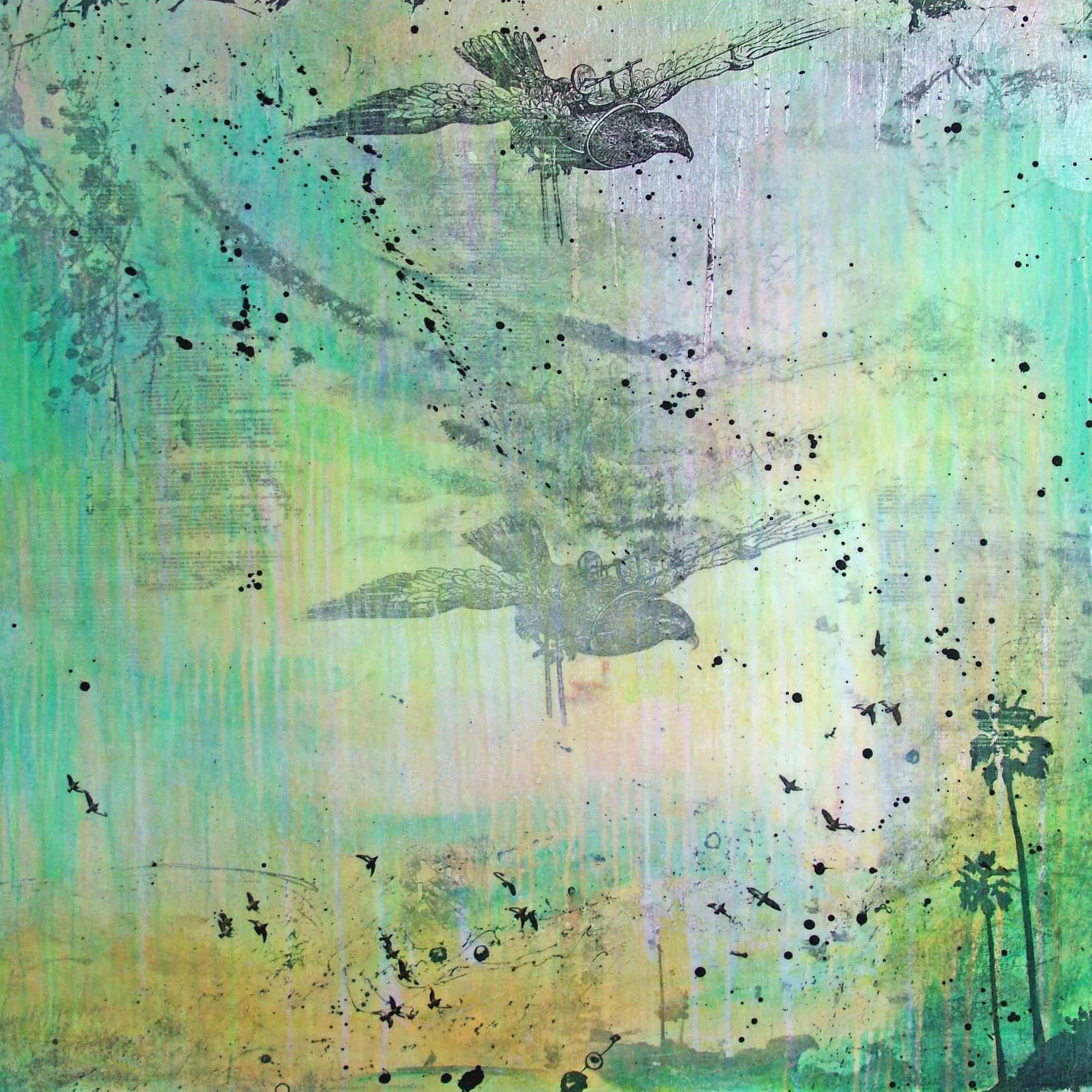 Marmont Hill "Santa Cruz" by Tracy Silva Barbosa Painting Print on Canvas