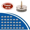 thumbnail image 5 of Almohadillas de fieltro para muebles: almohadillas de fieltro de 24 mm de diámetro para patas de muebles. Protectores de suelo para patas de silla de 5 mm de grosor. Almohadillas para, 5 of 5
