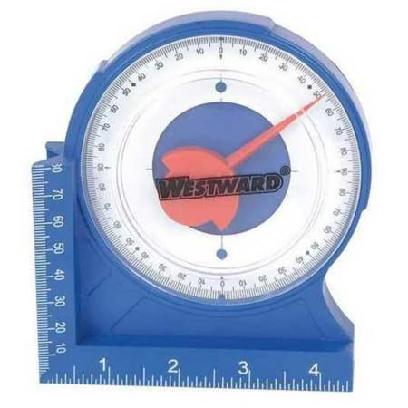 Protractor/Angle Finder, 4 5/8In, Magnetic