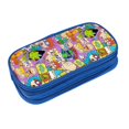 thumbnail image 4 of Rugrats Pencil Case Durable Pen Carrying Case Lightweight Pencil Bag Pouch Box Organizer Pencase Blue, 4 of 8