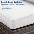 thumbnail image 2 of Grey Patio Furniture with Table - Versatile Sofa Design - Suitable for Balconies and Outdoor Spaces / Facilitates Free Use, 2 of 3