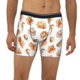 thumbnail image 2 of Men'S Boxer Briefs, Conch Shell No.J937 Soft And Breathable Mens Underwear Boxer Briefs With Widen Waist, 2 of 2