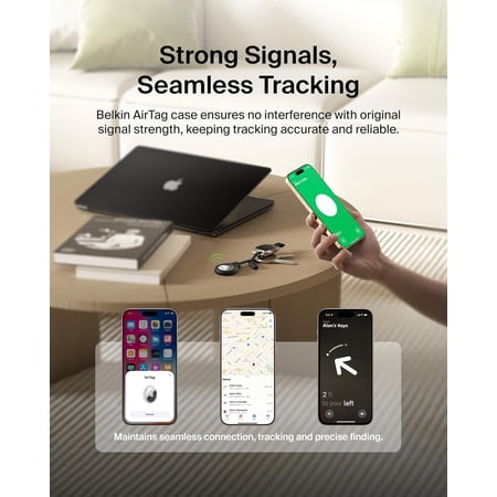 BELKIN AirTag ストラップ保護ケース  ベルキン エアタグケース
