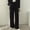 Black, variant on DuoJiaJ Women's Chic And Relaxed Solid Color Western Suit Pants Perfect For Spring And Autumn Women's Wide Leg Pants Black L