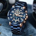 thumbnail image 5 of Crrju 2297 Men's Watch Casual Business Fashion Personalized Watch Men's Watch Student's Watch Simple Calendar, 5 of 9