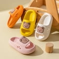thumbnail image 5 of Toddler Kids Boys Girls Slippers Slides Pillow Sandals Summer Quick Dry Bathroom Slides Beach Water Non-Slip Kids Shower Shoes for 25Months-12Years, Inner Length 15-22cm, 5 of 9