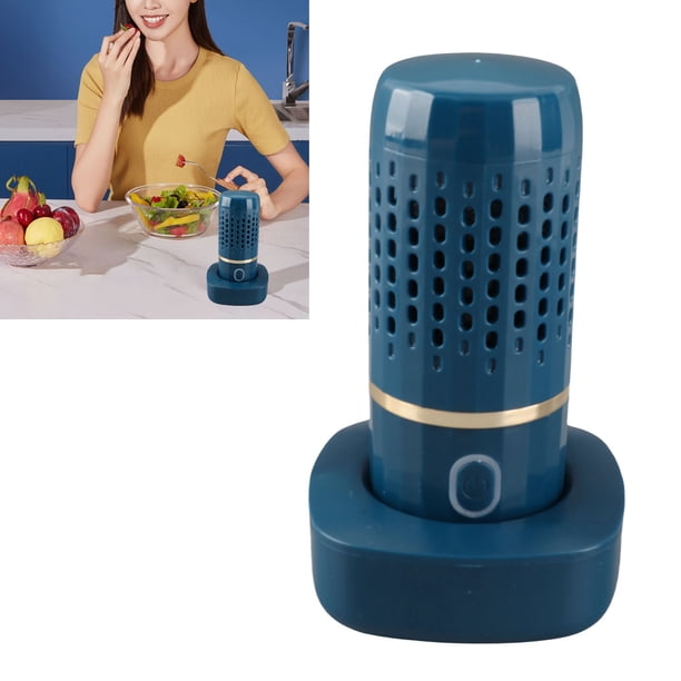 Lavadora De Frutas Y Vegetales, Forma De Cápsula Dispositivo De Limpiador De Verduras De Fruta, Purificador De Frutas Inalámbricas De USB, Dispositivo Limpiador De Frutas Para
