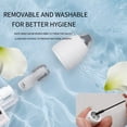 thumbnail image 3 of 3 In1 Hair Trimmer For Face Eyebrow Nose Ear Body Hair Trimming 3 Blade Head Type-C Charging Water-Resistant Dual-Edge Blades, 3 of 12