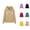Khaki, variant on Los Angeles Hoodie 2025 Y2K Casual Hoodies with Pockets Streetwear Hooded Sweatshirt Hoodie Women Pullover