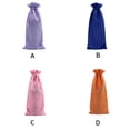thumbnail image 4 of Naiovety Bolsa de almacenamiento de vino con cordón portátil para bebidas, fiesta, champán, recuerdo, bolsa organizadora, cena para el hogar Almacenamiento y organización del hogar Púrpura, 4 of 6