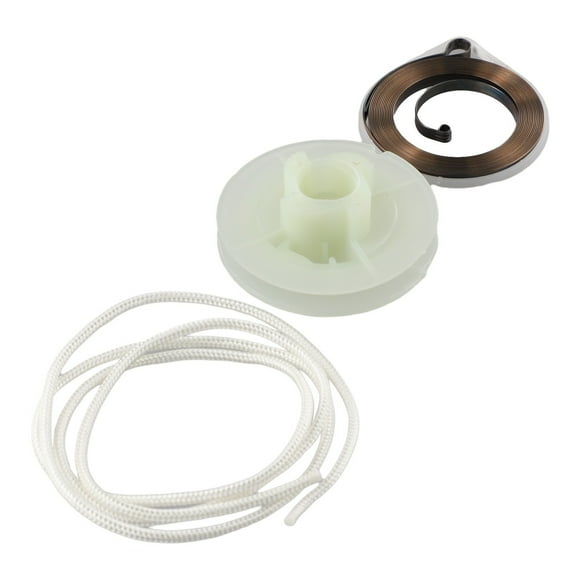 Mosiee 1 Set Recoil Starter Spring Pull Rope Kit For Stihl 5200 4500 52Cc 45Cc Chinese Chainsaw Garden Power Tool Accessories