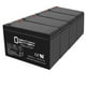 12V 8Ah SLA Battery Remplacement pour Mercedes-Benz ML350 - Pack de 4 – image 1 sur 6