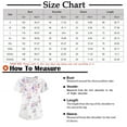 thumbnail image 2 of Knosfe Scrub Tops Women Clearance Medical Butterfly Print Workwear Cute Nursing Short Sleeve Uniforms V Neck Fashion Dressy Scrubs with Pockets Gray 5XL, 2 of 3