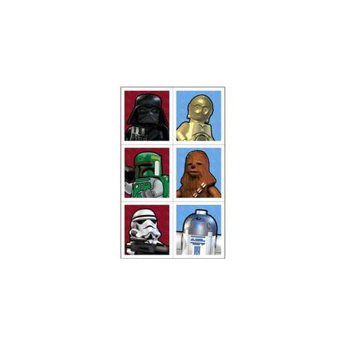 Lego Star Wars Stickers (4pack) Party Supplies