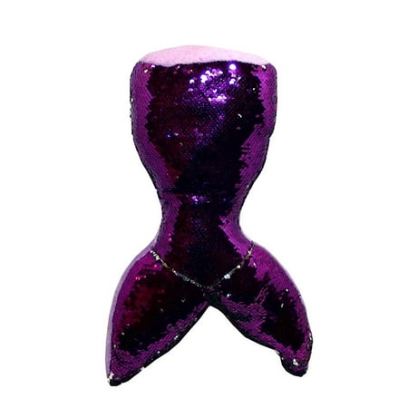 purple barry owen sequin reversible mermaid throw tail pillow dialog displays option button additional opens zoom walmart