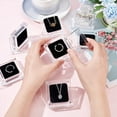 thumbnail image 3 of 6 pcs Acrylic Ring Box with Velvet 2.3x2.3inch Transparent Crystal Ring Gift Boxes with Magnetic Clasps for Wedding Proposal Jewelry Presentation Gift Box for Rings Earrings for DIY, 3 of 7