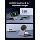 thumbnail image 2 of Soporte de cargador inalámbrico UGREEN MagFlow MagSafe para iPhone 16, 2 of 9