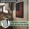 thumbnail image 6 of Psesaysky Vintage American Flag RV Door Window Shade Easy to Install Privacy Protection RV Window Cover Sun Blackout for Camper Trailer (17.3x26 inch), 6 of 7