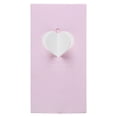 thumbnail image 5 of Suministros para tarjetas de felicitación de boda en papel, carta de bendición y sobre, tarjeta festiva tiernos corazones rosas, 5 of 5