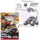 thumbnail image 3 of Set de libros para colorear Hot Wheels Monster Jam con tinta invisible, 3 of 4