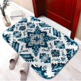 thumbnail image 2 of Bohemian Style 202 Non-Slip Memory Foam Bath Rug: Absorbent, Quick-Dry, Machine Washable, Soft & Comfortable - S, 2 of 7