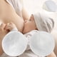 thumbnail image 5 of Dnzceghtig Almohadillas de lactancia de bambú orgánico (paquete de 12) con bolsa de lavandería - Almohadilla contorneada para pezones de lactancia para maternidad, almohadillas de lactancia, 5 of 6