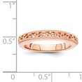 thumbnail image 2 of 14K Rose Gold Band Size 6, 2 of 2
