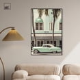 thumbnail image 2 of Art Remedy Retro Travel Photos Canvas, 30" x 45", Black Frame, Vintage Mint Green Cruise, 2 of 7