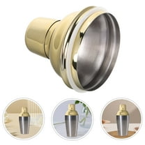 Worgeous Lids For Shaker Cup 1Pack Golden Stainless Steel For Glass Shops