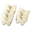 Uxcell Unfinished Wooden Butterfly Cutout Craft Blank Holiday Decor DIY Hanging Ornament 25 Count