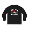 thumbnail image 2 of This Girl Loves Her Labrador-For Women Dog Lover Classic Long Sleeve Shirt, 2 of 3