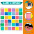 thumbnail image 7 of ProSource Kids Solid Colors Foam Puzzle Floor Play Mat, 36 or 16 tiles, 7 of 7