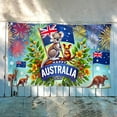 thumbnail image 3 of FLAGWIX Happy Australia Day Kangaroo and Koala Australian Grommet Flag MLN4787GF 5x8Ft - Decorative Indoor Outdoor Flag, 3 of 6