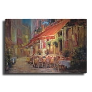 Luxe Metal Art Caf  in Light by Haixia Liu, Metal Wall Art, 16x12