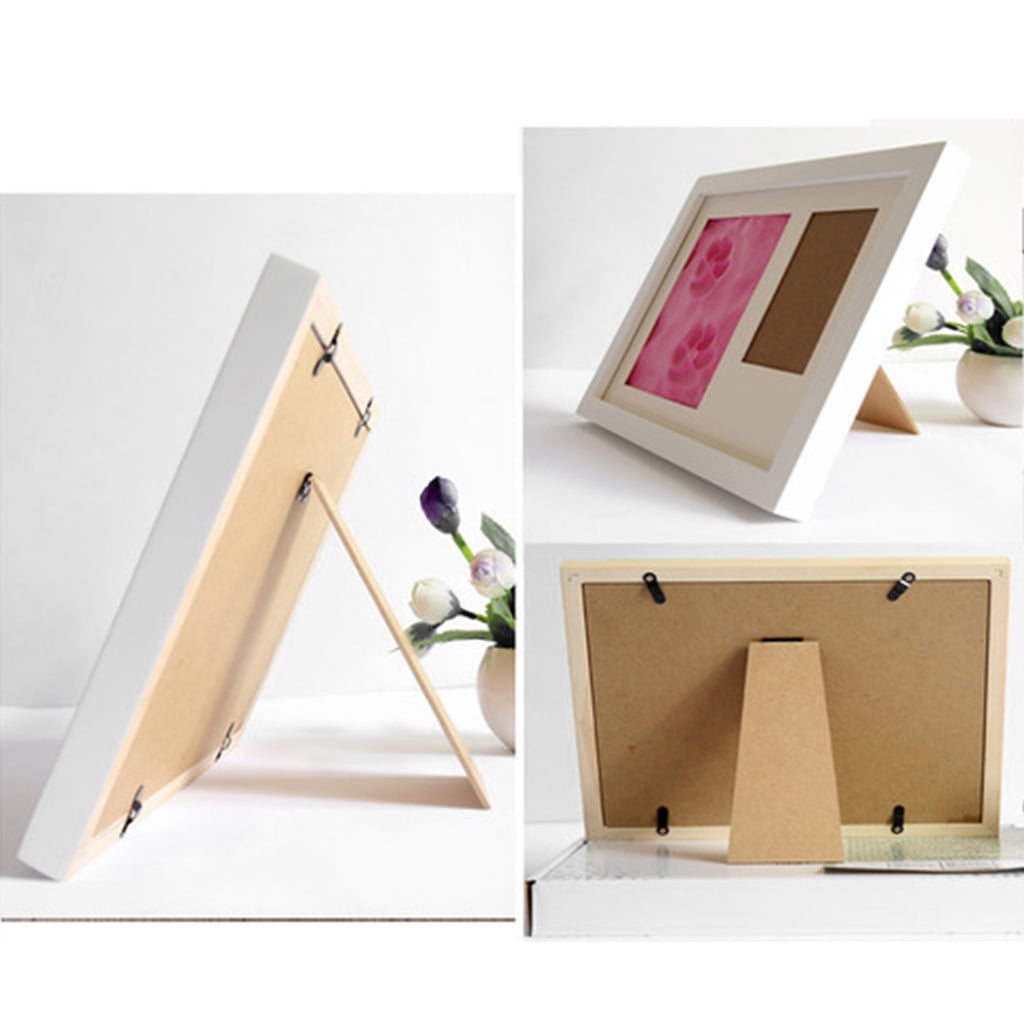 Paw Print Kit Dog Frame Pet Memorial Picture Frame with Pawprints Imprint Kit
