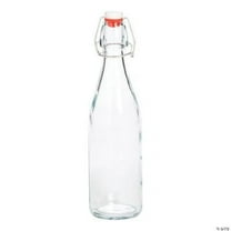 Clear Swing Top Glass Bottle, Party & Gift, Home Decor, 1 Piece