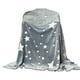 thumbnail image 2 of Manta polar luminosa de 99 x 149 cm | Borde suave de doble cara | No suelta pelusa | Manta ligera y portátil para usar en verano, camping, viajes, picnics o sofá, 2 of 6