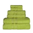 thumbnail image 2 of Superior Ultra Soft Cotton Solid 6-Piece Towel Sets, Celery, 2 of 9
