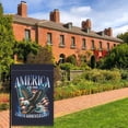 thumbnail image 4 of 250th Anniversary USA Garden Flag – 12x18 Inch Patriotic Yard Banner with Historical Design, Flax Fabric, Outdoor Decor for Farmhouse, Patio, Lawn, or Mailbox, 4 of 5